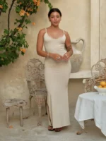 Fiona Long Dress - Image 6